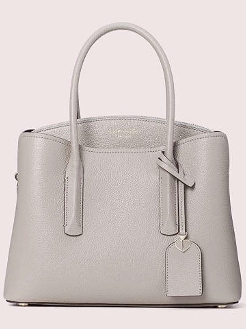 Kate Spade New York "Margaux" Medium Satchel In Cloud Taupe S338